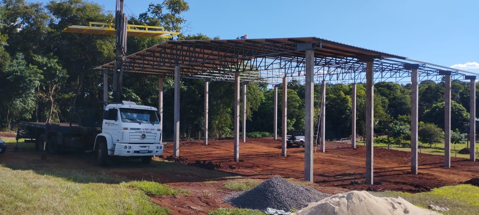 Projeto Soldare: barracões